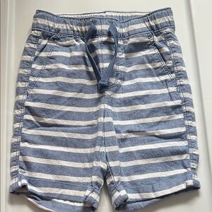 Old Navy Kids Striped Blue and White Shorts